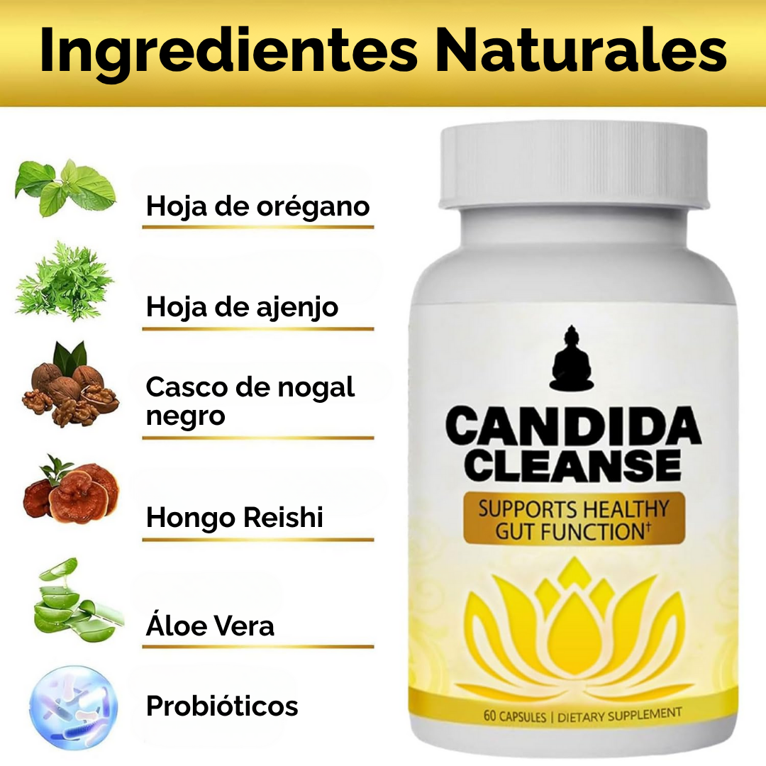 Candida Cleanse Suplemento Anti-Hongos