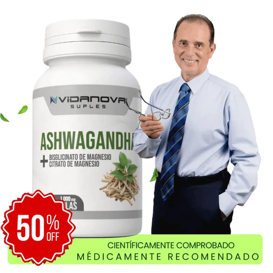 Ashwagandha + Magnesio: 🏆 37 beneficios en 1 sola cápsula💊💯