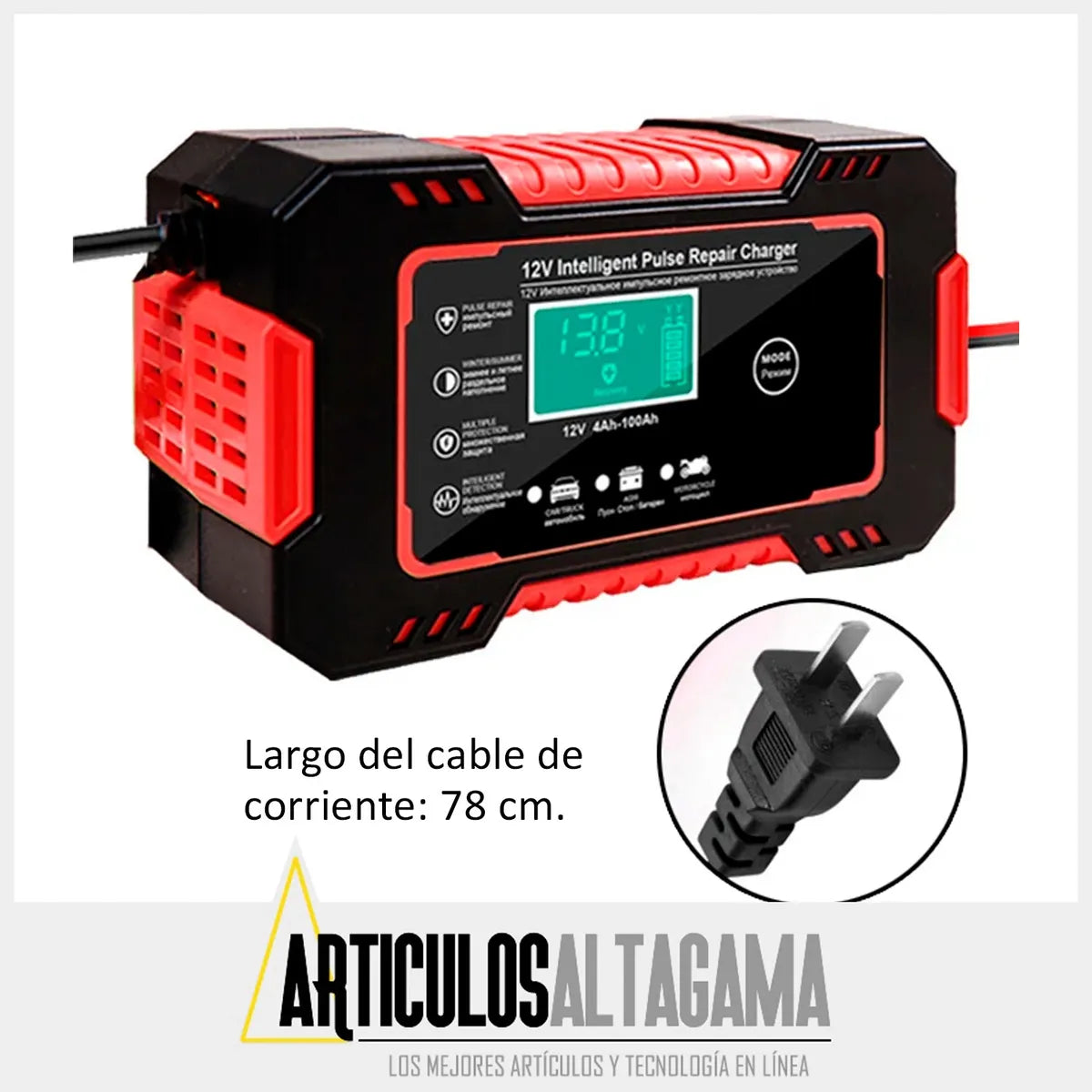 INICIADOR DE BATERIAS PARA AUTO