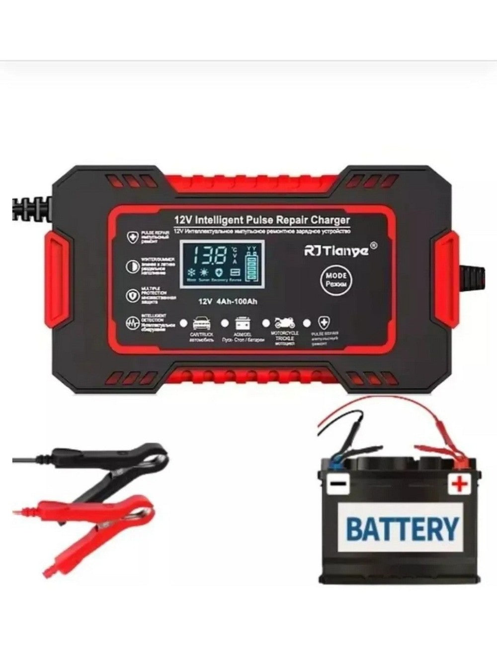 INICIADOR DE BATERIAS PARA AUTO