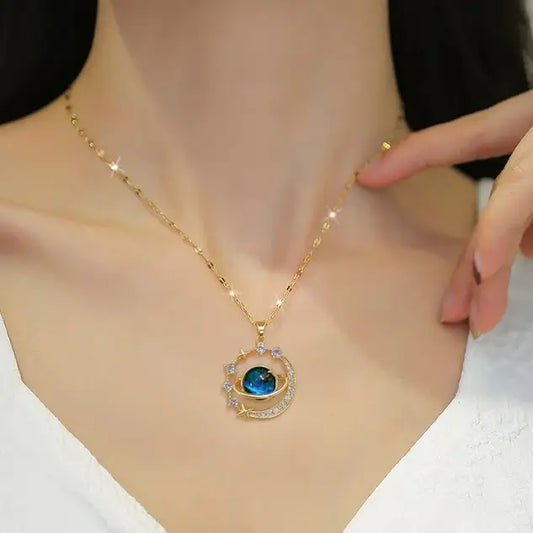 COLLAR SATURNO - Ideal Para Tu Amor Leal e Inquebrantable🪐🌌