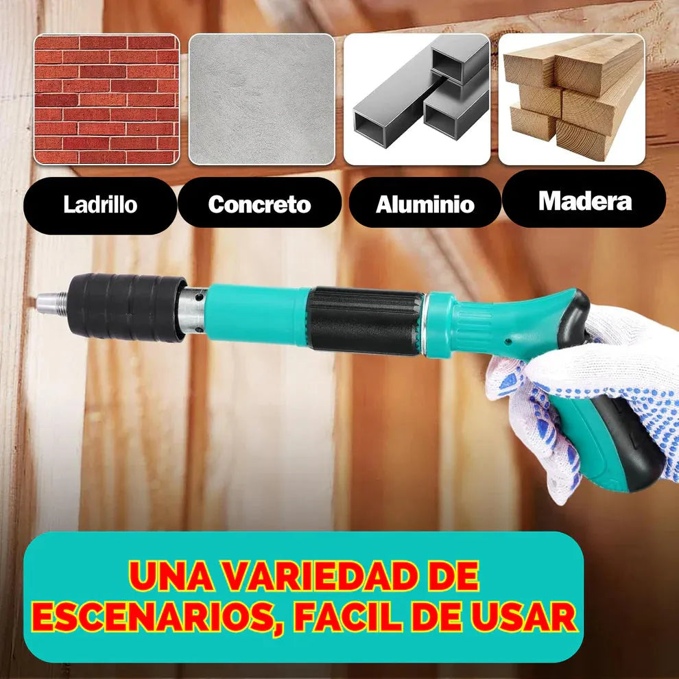 Pistola De Clavos Descarga Automátic PRO