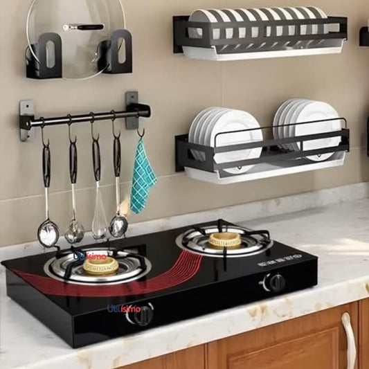 Cocina de Gas Duradero de 2 Platos